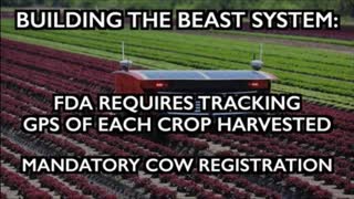 Building the Beast System: FDA wants GPS on crops - Spinach sends email - Cow registration mandates