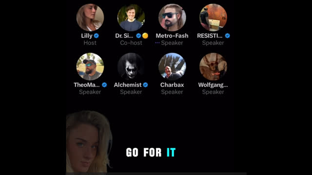 Handsome Truth Talks to Lilly in a Twitter Space