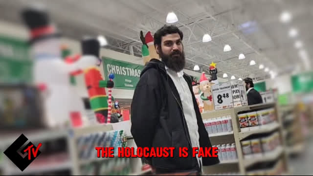 Handsome Truth Confronts Jews In Grocery Store