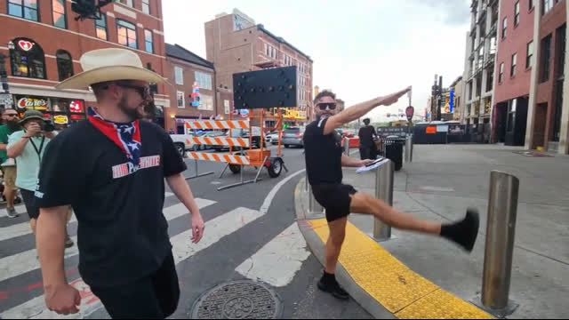 Nazi Yoga Stretching