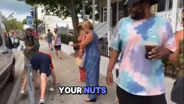 Dude Crashes Nuts