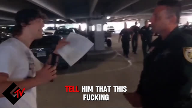 Jehu on FIRE Explaining His Rights to Zogbots