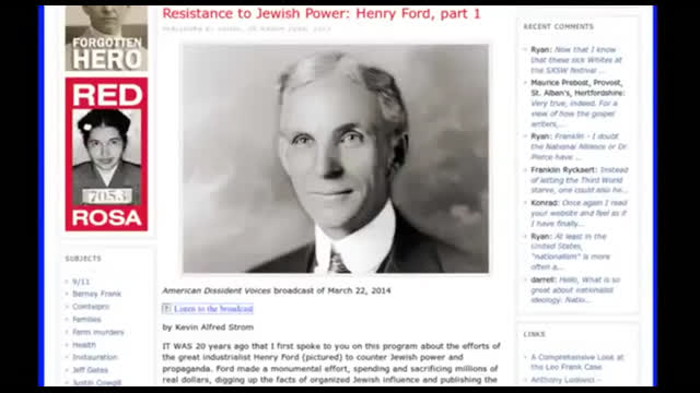 The Struggle of Henry Ford Against the International Jew