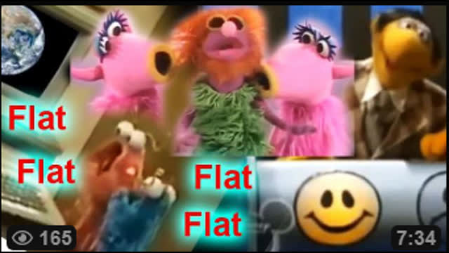Flat Earth Muppets - THE EARTH IS FLAT - Dinosaurs are Fake