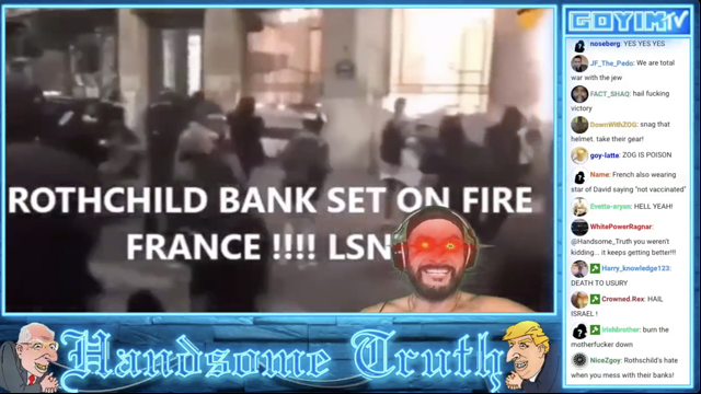 169th GOYIMTV.COM LIVESTREAM:  European Chimp Out!  Jew Jab Vaccines Exposed, Jew Gangster With a Big Mouth