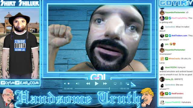 12th GoyimTv.com LIVESTREAM / JEW HIP HOP, NEGRO NAZIS, JEW-FC JEW RIGGED, JEW FEMMINISM