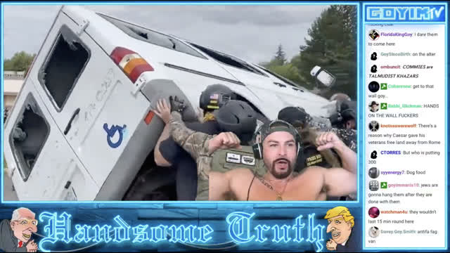 186th GOYIMTV.COM LIVESTREAM: Blacks Fighting Against Niggerism! Australia Gone Wild! & Antifa Eats JEWISH ASS HOLES in PORTLAND!