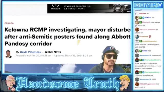 127th GOYIMTV.COM LIVESTREAM: GDL MAKES THE NEWS IN CANADA! GTV PLATFORM ON THE RISE! COLORADO FF JEWTING! Co-Host Vinny Goyschild