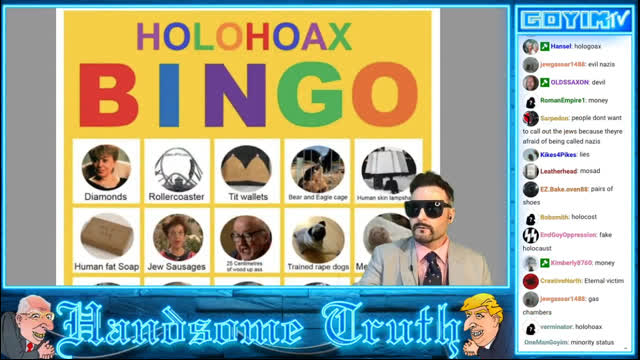 235th GOYIMTV.TV LIVESTREAM: Holohoax Bingo, Jewpanese,