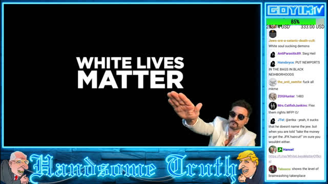 297th goyimtv.com LIVESTREAM: NSC 131 Hits The Streets! Epic Info Wars Trolling & Jews Kvetching Over WLM T-Shirts