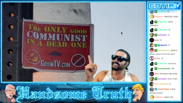 79th GOYIMTV.COM LIVESTREAM: Is Rick Heskey Alive? GDL IRL ACTIVISM! JEW FAKE HATE CRIMES EXPOSED! & WE WUZ KANGZ KIKE!