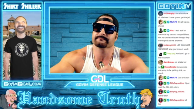 104th GOYIMTV.COM LIVESTREAM: Free Mr. Bond! HT Naming The Jew Internationally