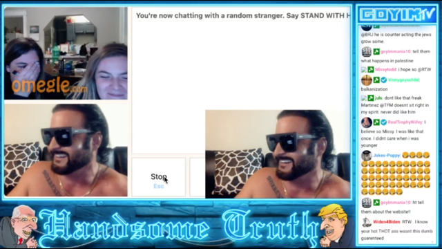 84th GOYIMTV.COM LIVESTREAM: HT on OMEGLE !!! BAGEL PILLS !!!