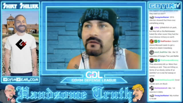 44th GOYIMTV.COM LIVESTREAM: Filthy Jew Creatures Exposed Ft. Activist News aka Daniel Walker