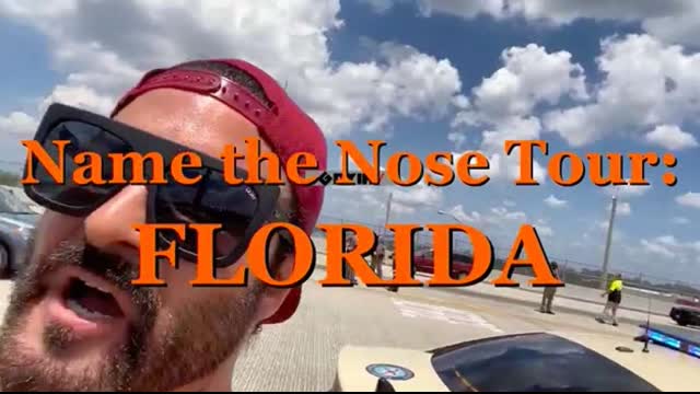 NAME THE NOSE TOUR FLORIDA ! BANNER DROP