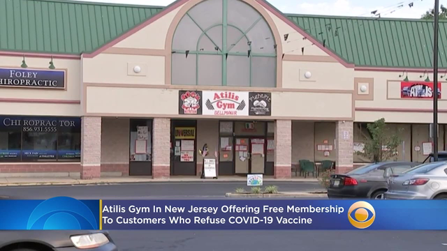 Atilis Gym In New Jersey Offering Free Membership To Customers Who Refuse COVID-19 Vaccine