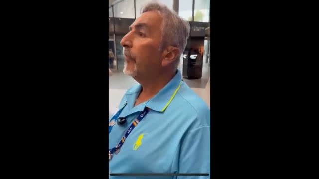 Anti-White Racist Australian Open TENNIS ðŸ‡¦ðŸ‡ºðŸŽ¾ - Security CHECKING for BANNED RUSSIAN FLAGS??!! WTF??!