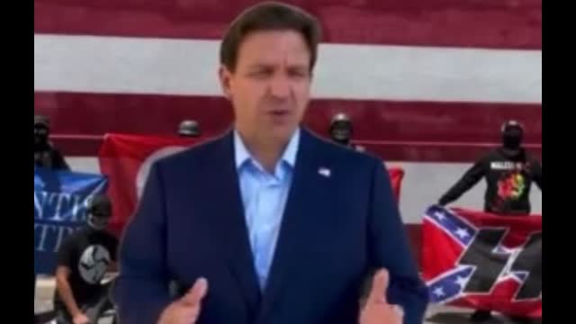 Ron DeSantis regrets Jewish uncomfortability...