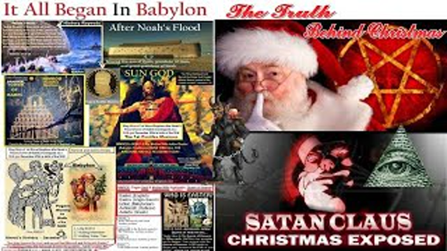 Illuminati Roots: Christmas or Saturnalia the Dawning Festivals to SATURN & Nimrod Gilgamesh Birth!