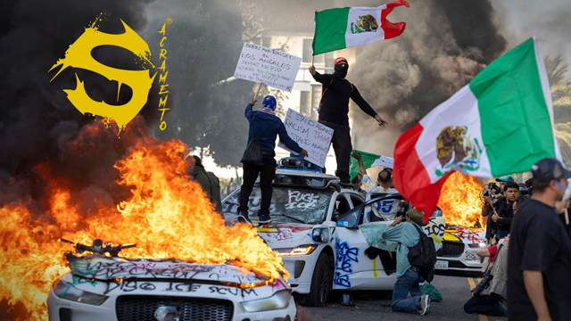 L.A Riots ROUND 2! but with mexicans this time...