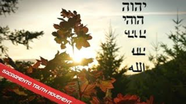 The Hebrew Name For God Is Allah Upside-down & Reversed