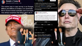 Trump Is On Epstein Files - Trump Vs Elon Musk