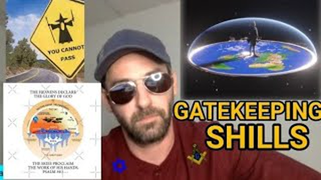 Jake The Asshole & Del BTIC Gatekeeping Biblical Flat Earth - AE Map Circling Sun vs "Guitar Heroes"
