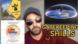 Jake The Asshole & Del BTIC Gatekeeping Biblical Flat Earth - AE Map Circling Sun vs "Guitar Heroes"