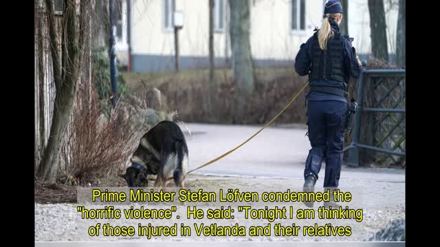Cops shoot knifeman after eight stabbed in suspected terror attack in Sweden