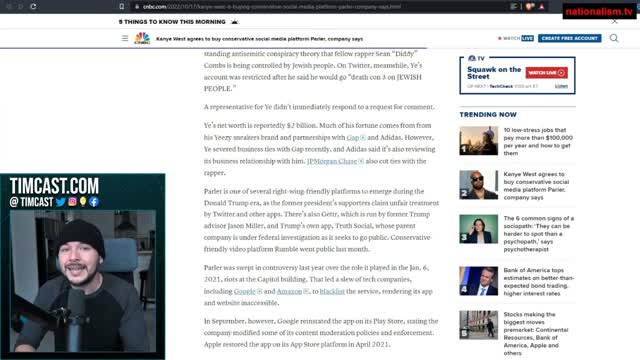 Tim Pool debunks Anti-Semitism and shows the REAL conspiracy theory (Kanye West, jews)