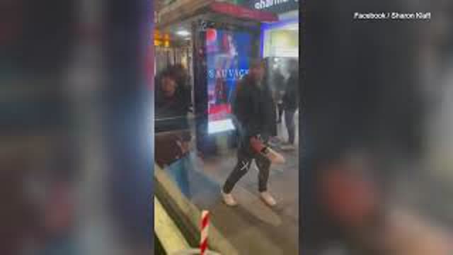 Gang of men caught on video spitting at bus full of Jewish teenagers celebrating Hanukkah in London