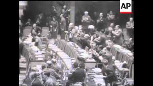 PALESTINE OUTBURST FOLLOWS UN VOTE