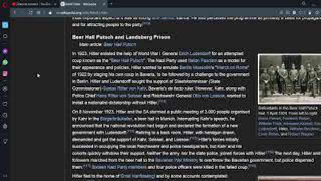 Hitler of The National Socialist German Worker's Party