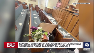 Several churches vandalized in Sandy and Orem