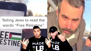 TELLING JEWS TO READ 'FREE PALESTINE' ðŸ‡µðŸ‡¸