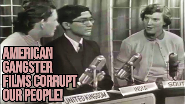 1957 High school exchange - India, Lebanon, South Africa and UK. "American influence in my country"