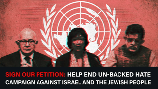 Jews kvetch UN-Backed Hate Campaign Against Israel and the Jewish People