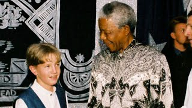 Jew kid orders Mandela to a Bar Mitzvah