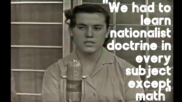 1958 High school exchange students -  Morocco, France, Argentina, Denmark. Subject: Nationalism