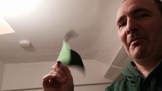 It came from the bat