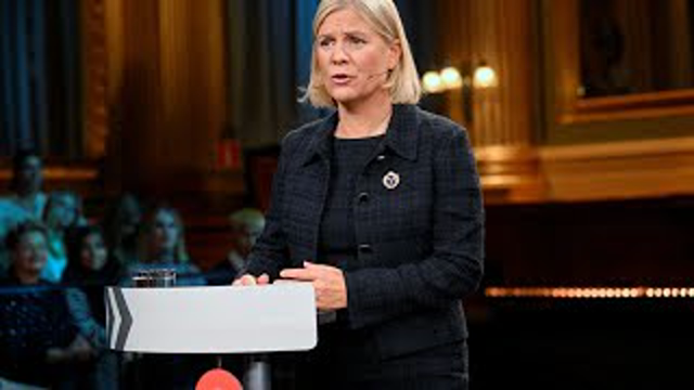 Swedish PM Magdalena Andersson resigns after far-right election win â€¢ FRANCE 24 English