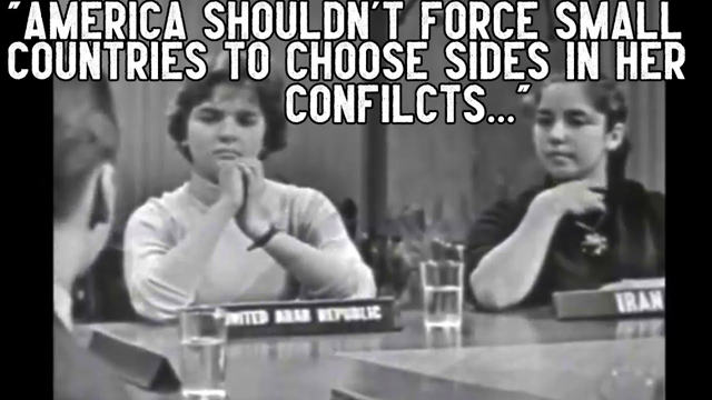 1959 High school exchange students - Turkey, Iran, Syria/Egypt, Israel. Subject: Foreign aid