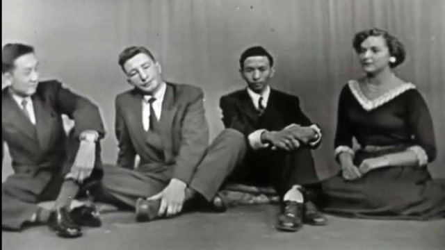 1955 High School Exchange. Norway, Australia, Philippines, Korea. Subject: Red China