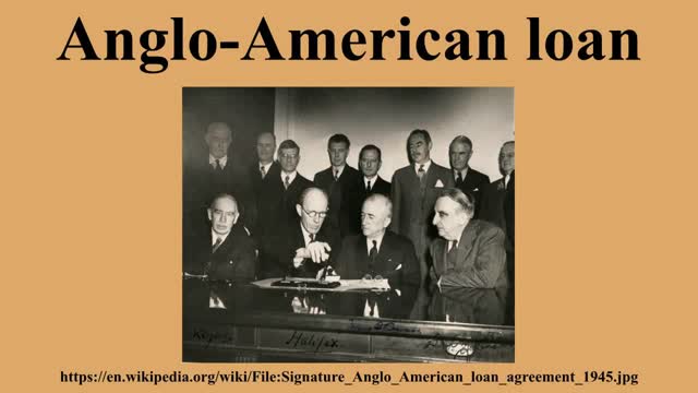 Anglo-American loan