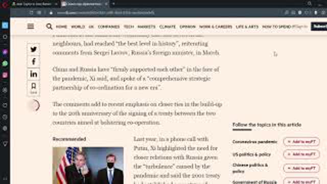 China (((Grows))) close to Russia