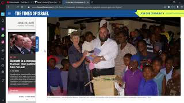 Feigenbaum, The Jew Monster of Aids in Zimbabwe