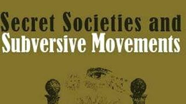 SECRET SOCIETIES AND SUBVERSIVE MOVEMENTS - Part 1, Chapter 8, THE JEWISH CABALISTS