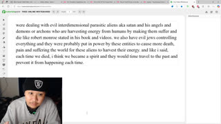 were clearly on a loosh farm