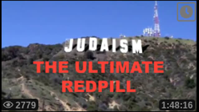 THE ULTIMATE RED PILL ON SUBHUMAN JEWS