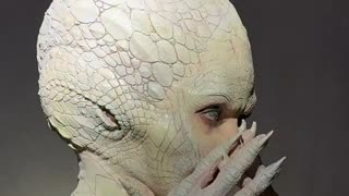 Is This Kim Kardashian As A Reptilian Shapeshifter?